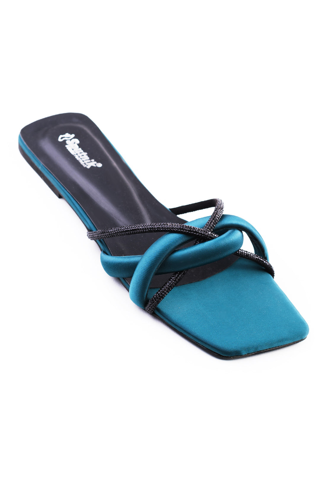 Green Flat Slipper K02106/007