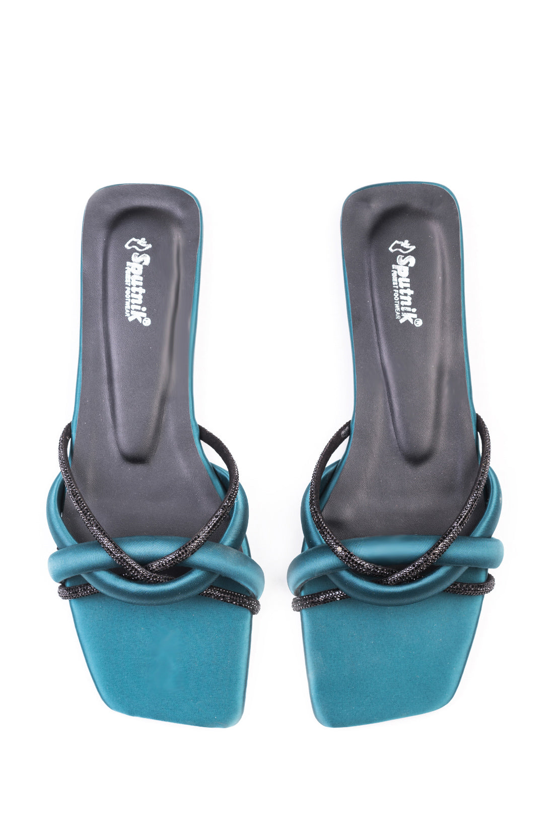 Green Flat Slipper K02106/007