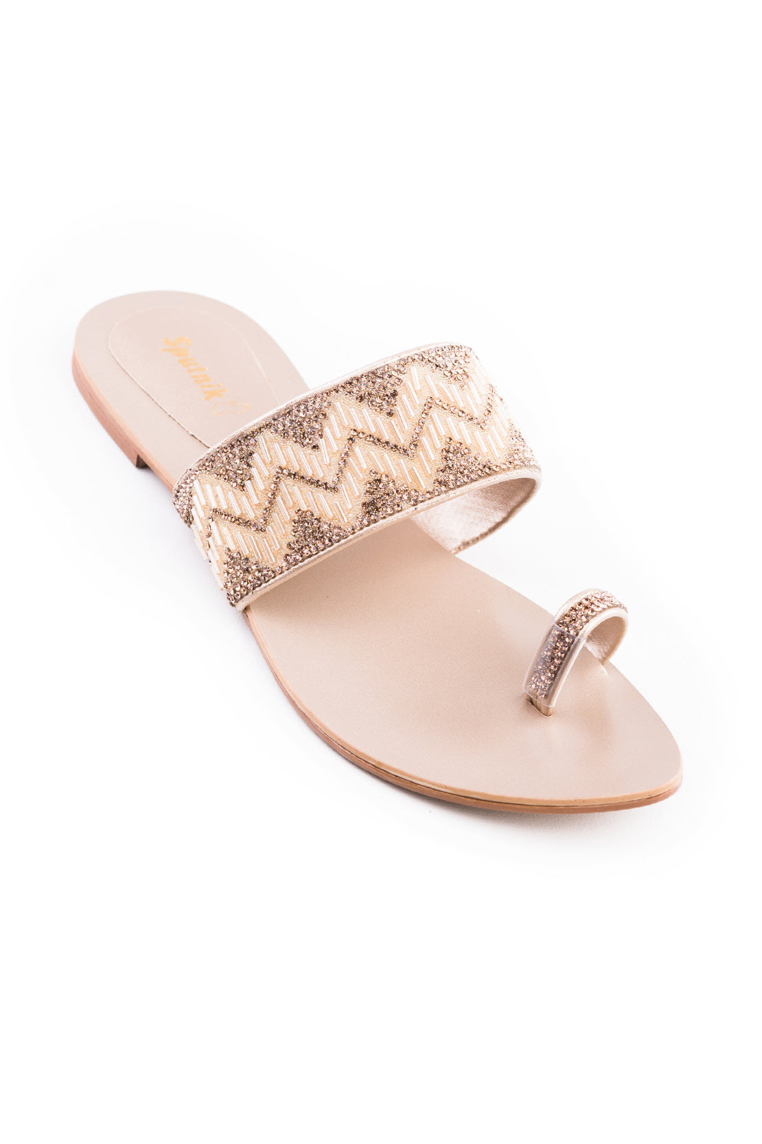 Golden Flat Slipper K02168/011