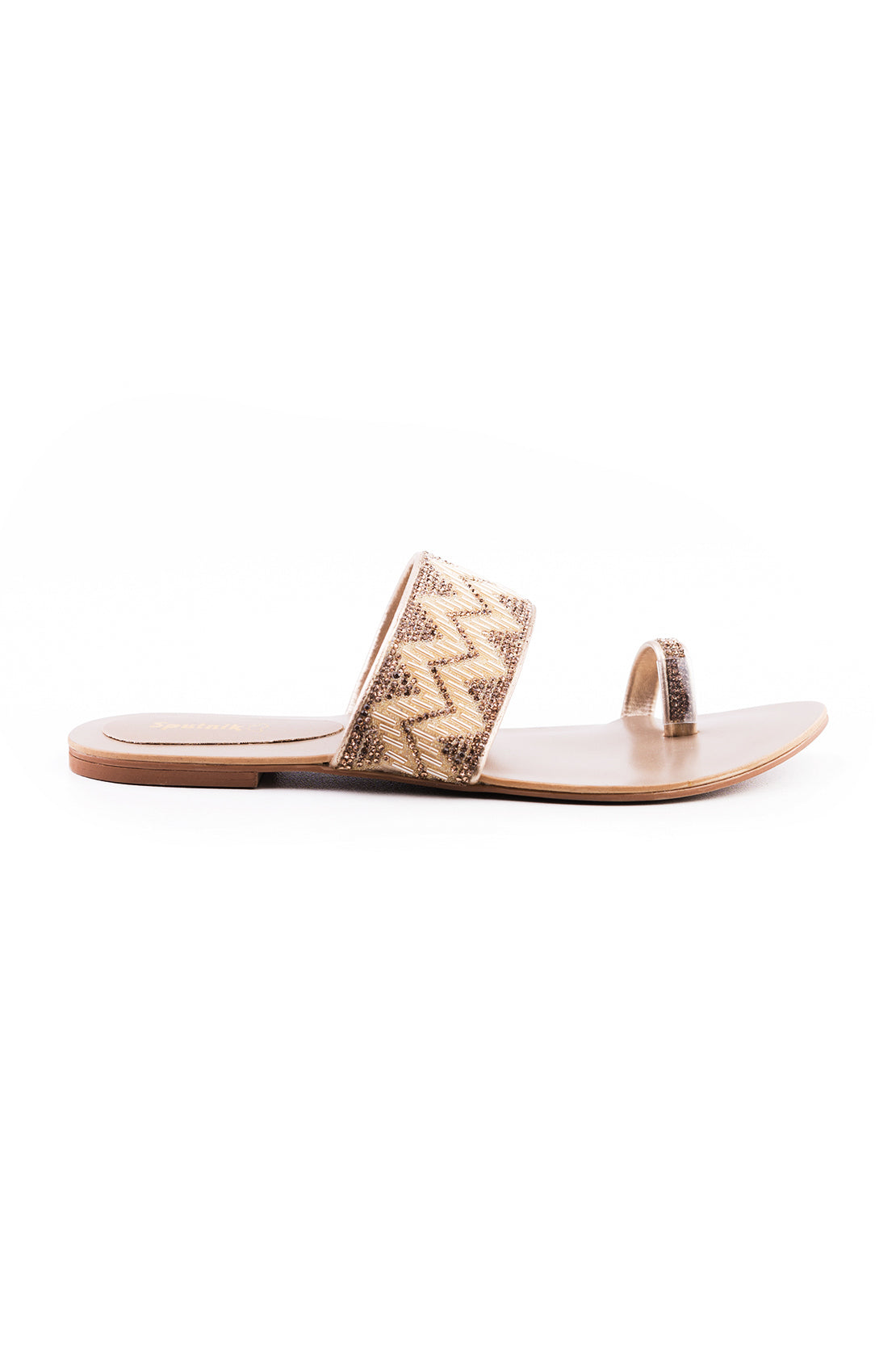 Golden Flat Slipper K02168/011