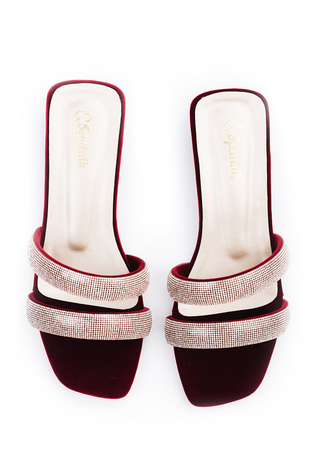 Maroon Suede Slipper K02216/17s