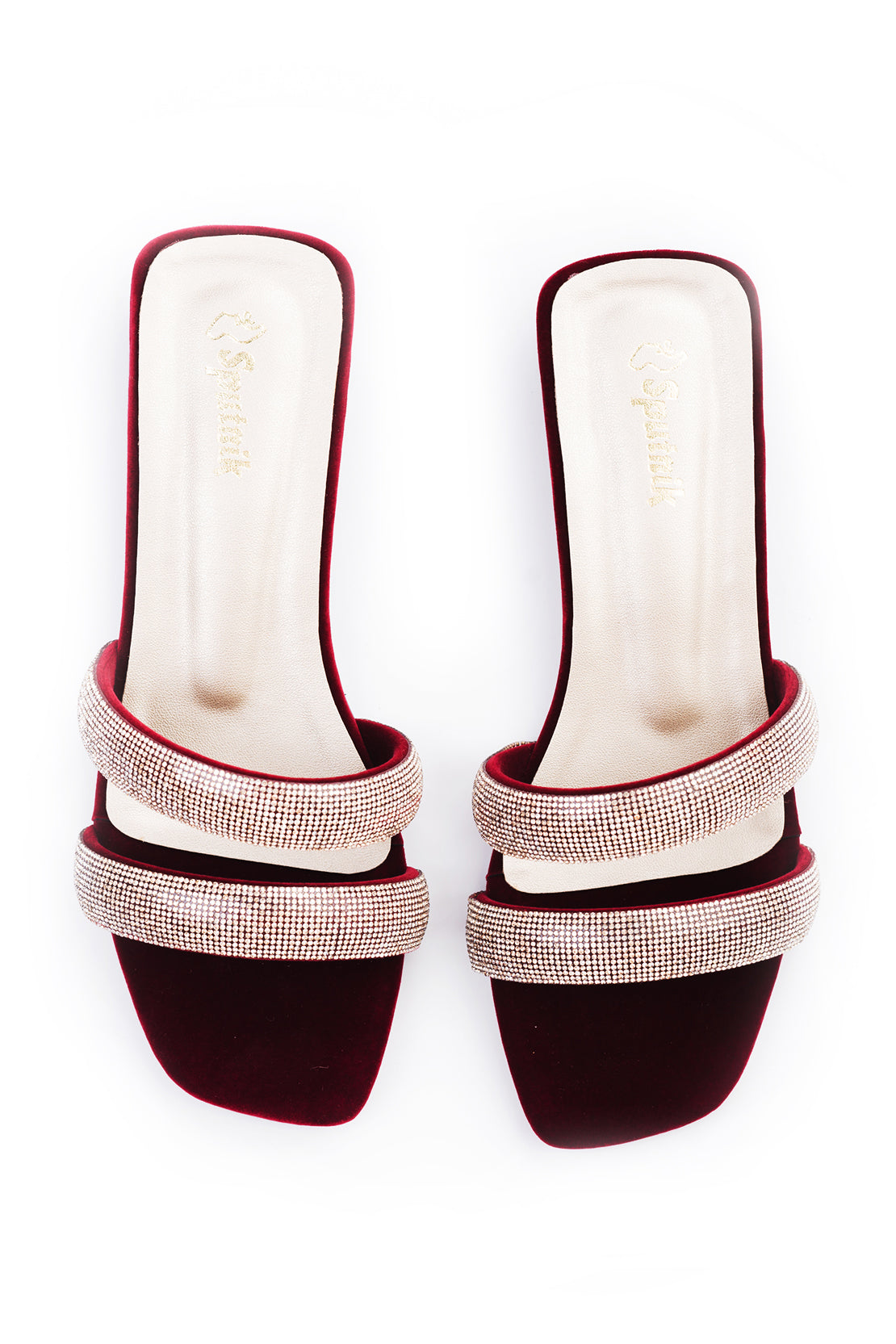 Maroon Suede Slipper K02216/17s