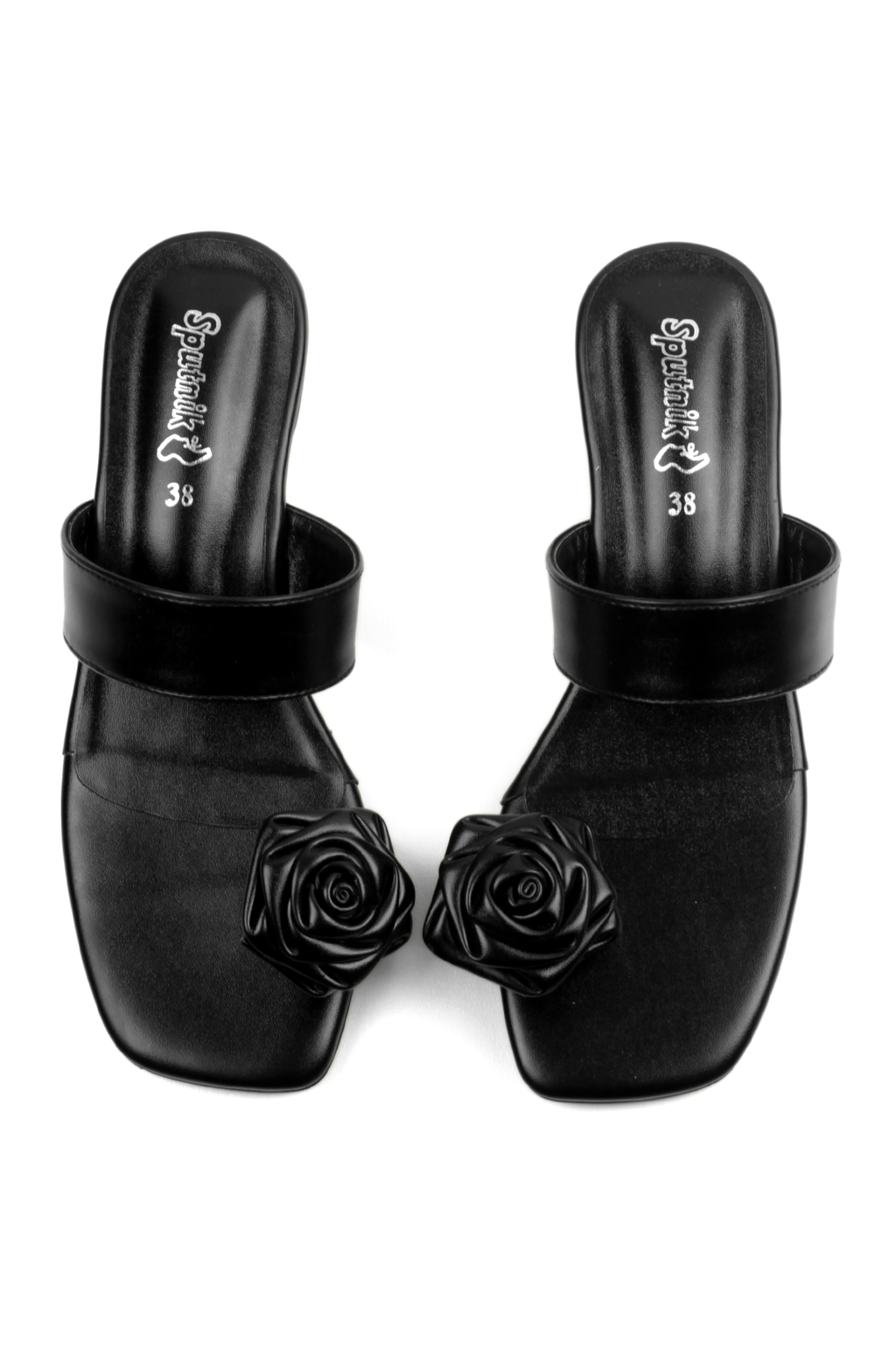 Black Flat Slipper K02237/002