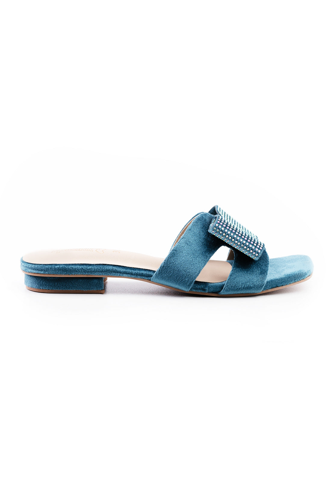 Green Flat Slipper K02256/007