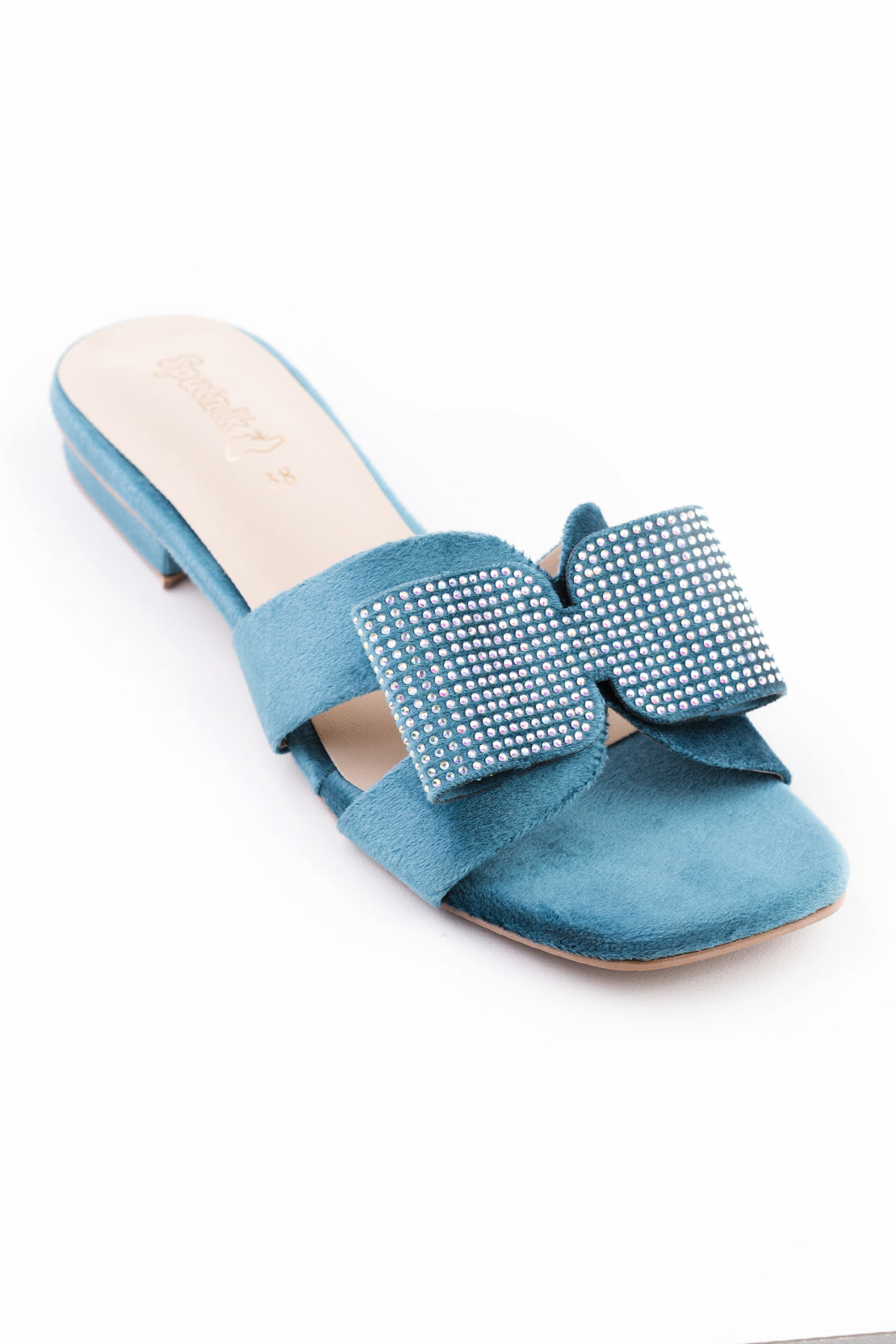 Green Flat Slipper K02256/007