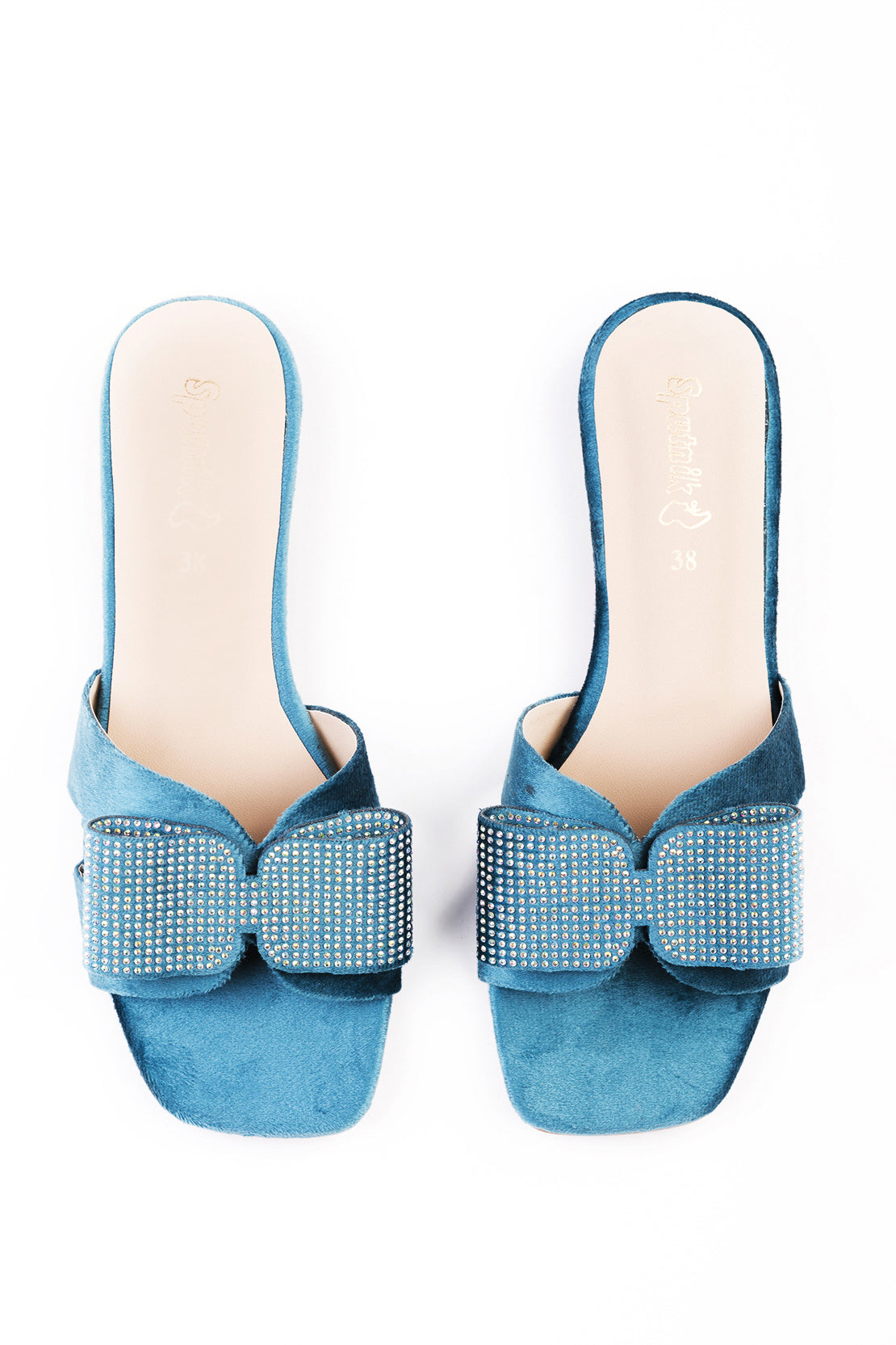 Green Flat Slipper K02256/007