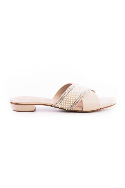 Fawn Flat Slipper K02259/006