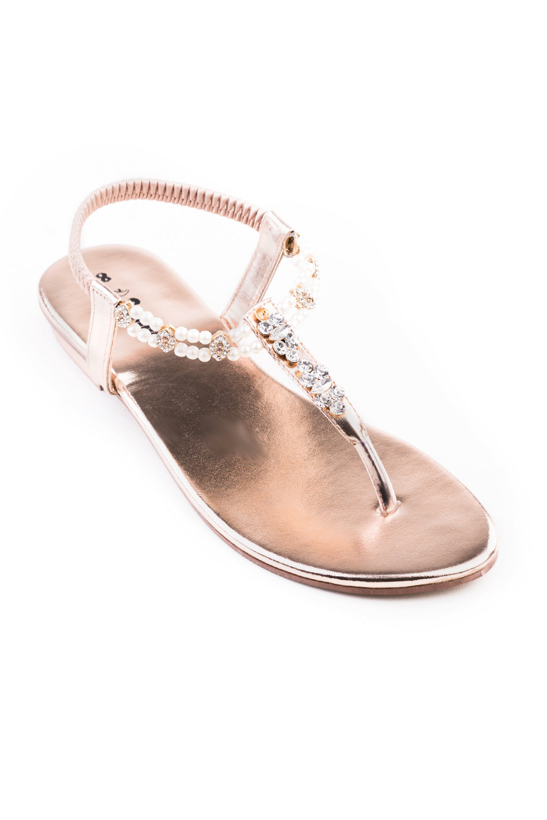 Peach Flat Sandal K02263/130