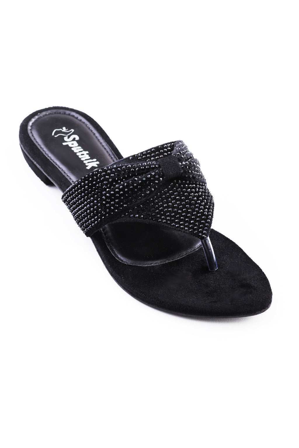 Black Flat Slipper K02278/002