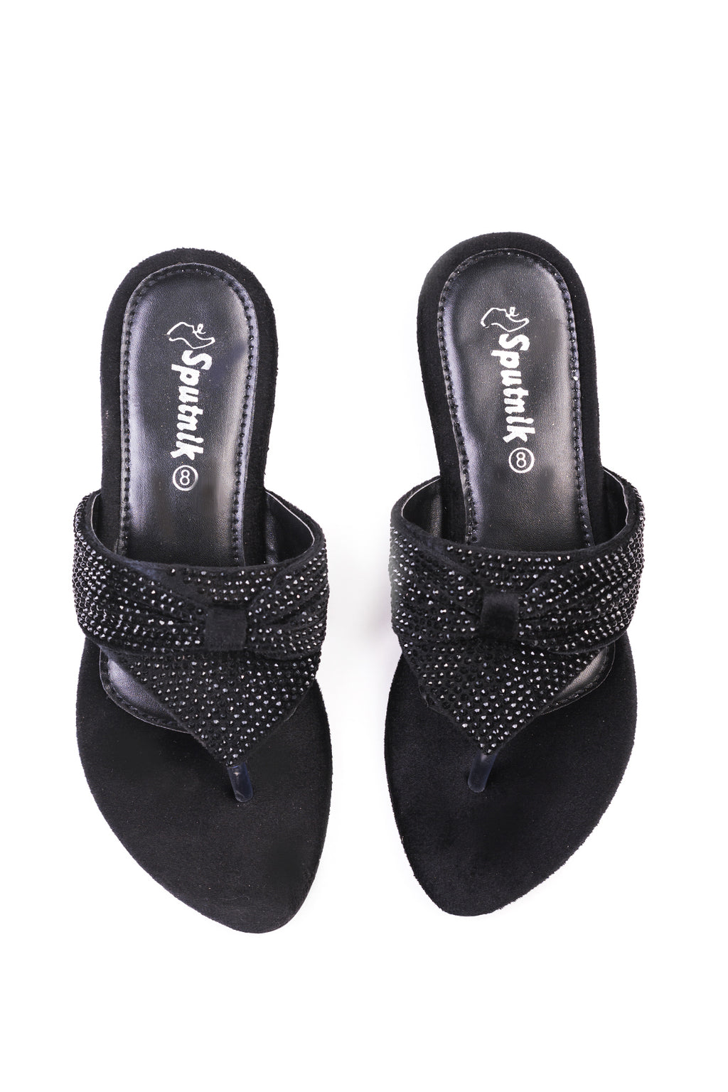 Black Flat Slipper K02278/002