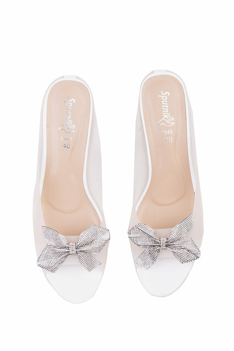 White Fancy Slipper K02409/003