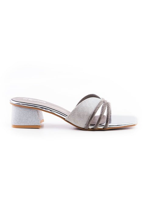 Silver Fancy Slipper K02417/010