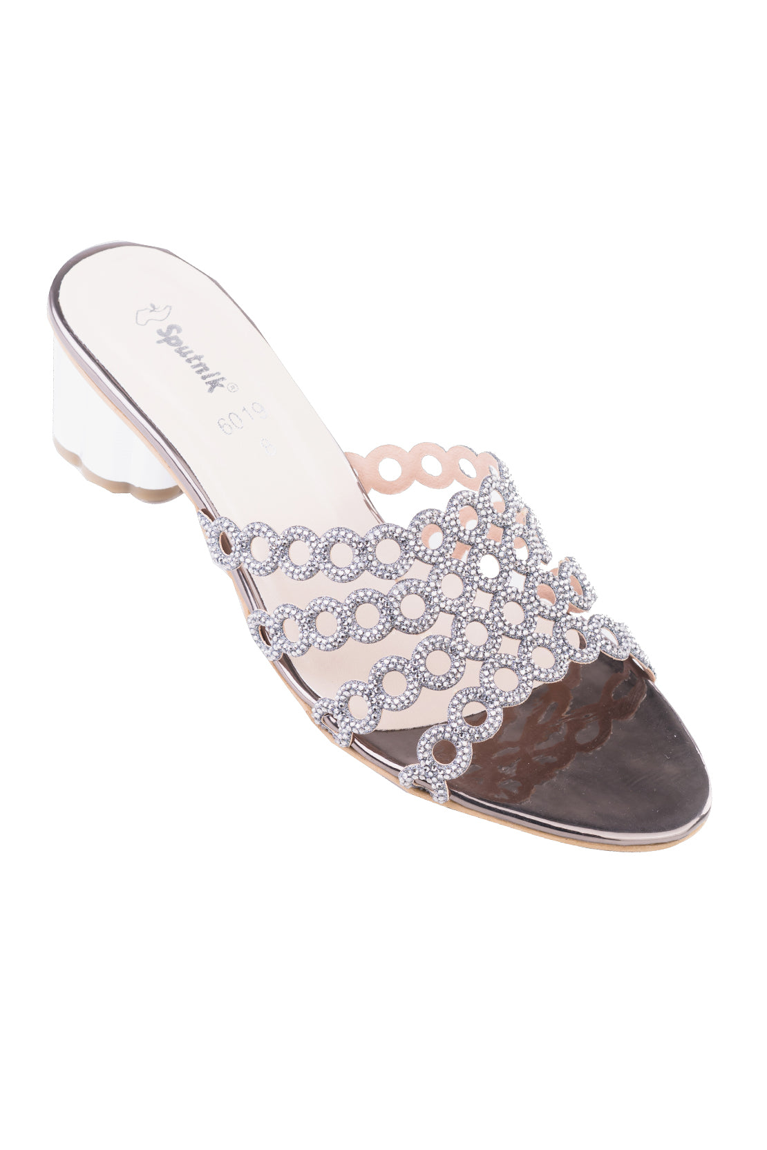Grey Fancy Slipper K02420/015
