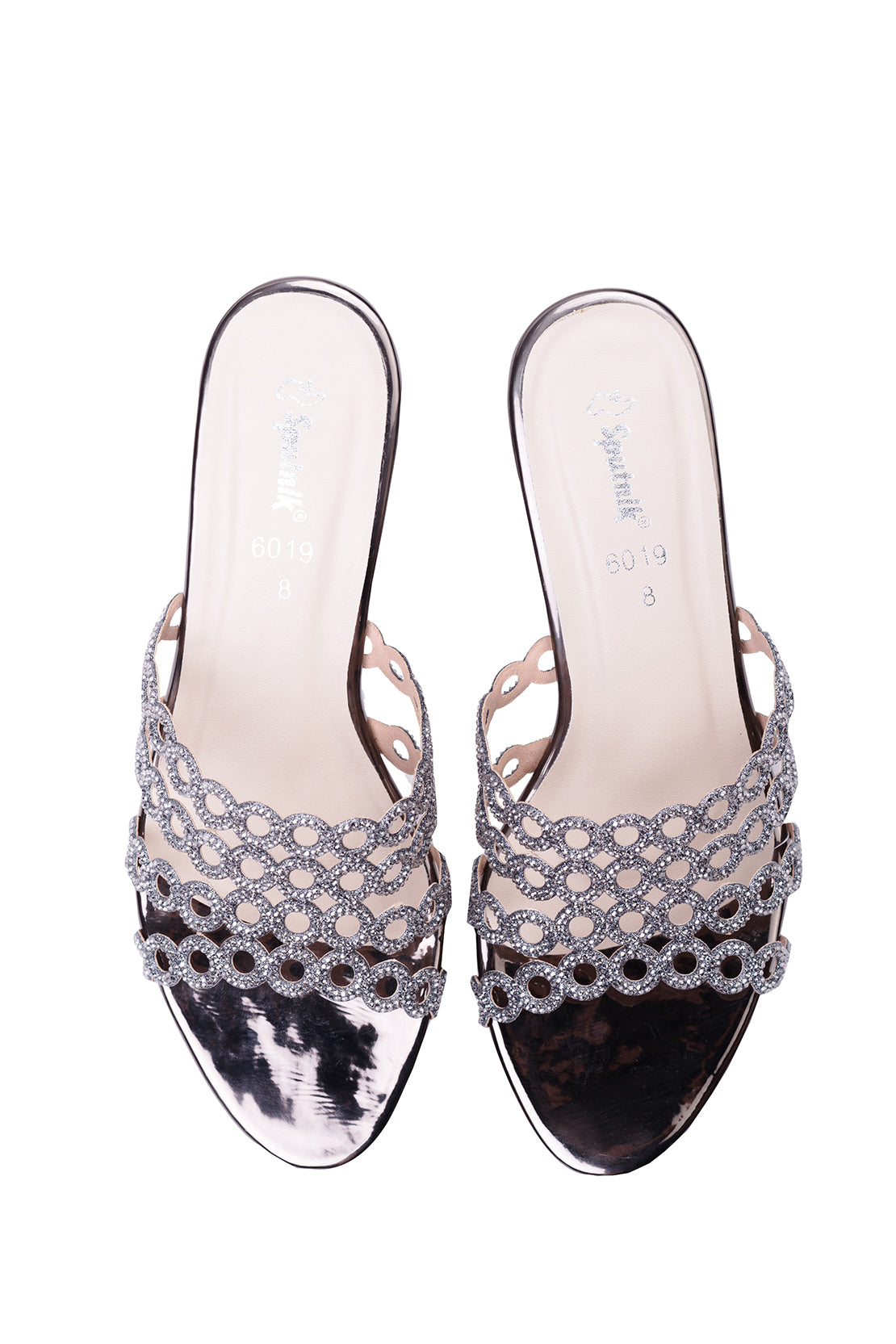 Grey Fancy Slipper K02420/015
