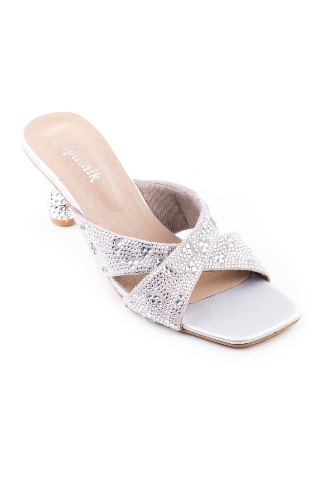 Silver Fancy Slipper K02460/010