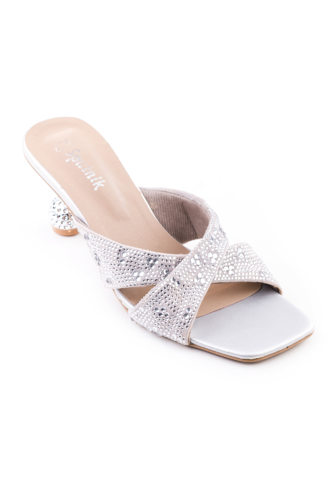 Silver Fancy Slipper K02460/010