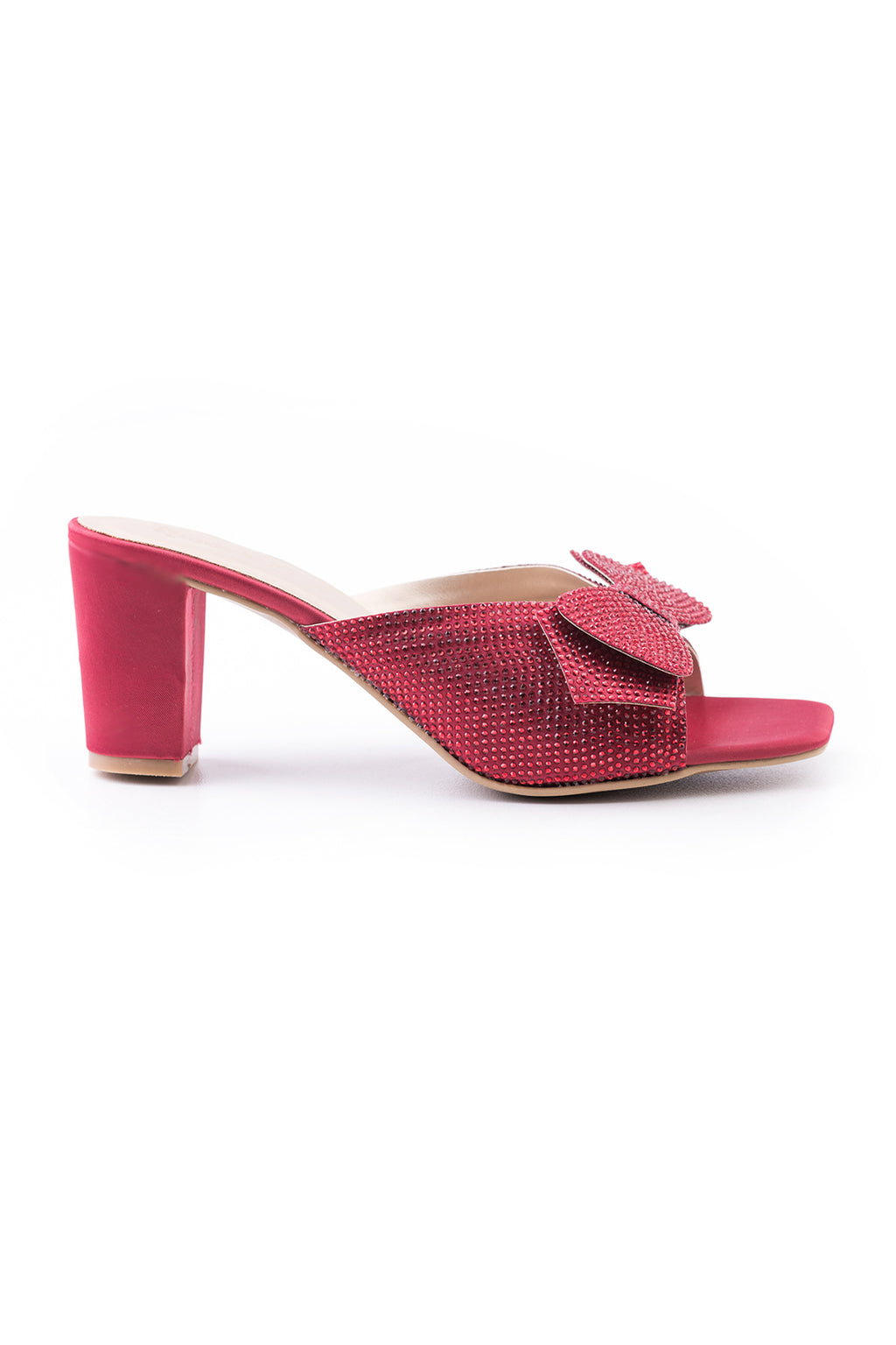 Maroon Fancy Slipper K02482/017