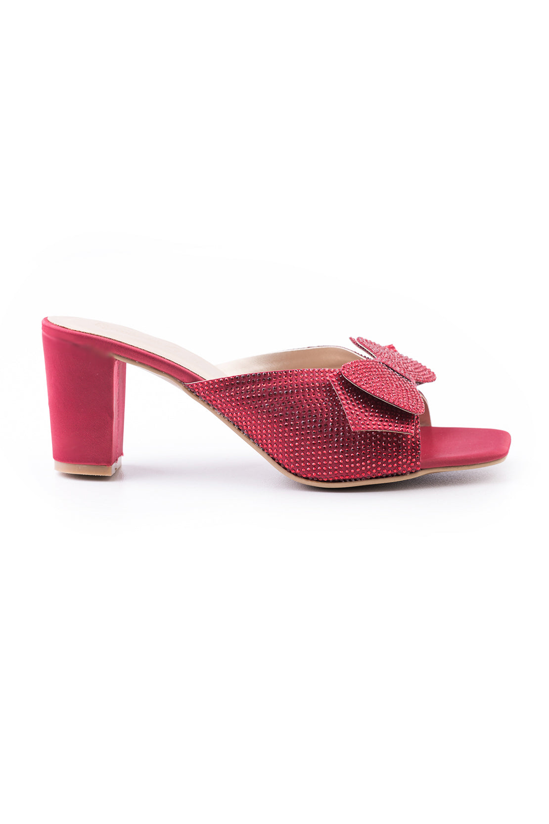 Maroon Fancy Slipper K02482/017