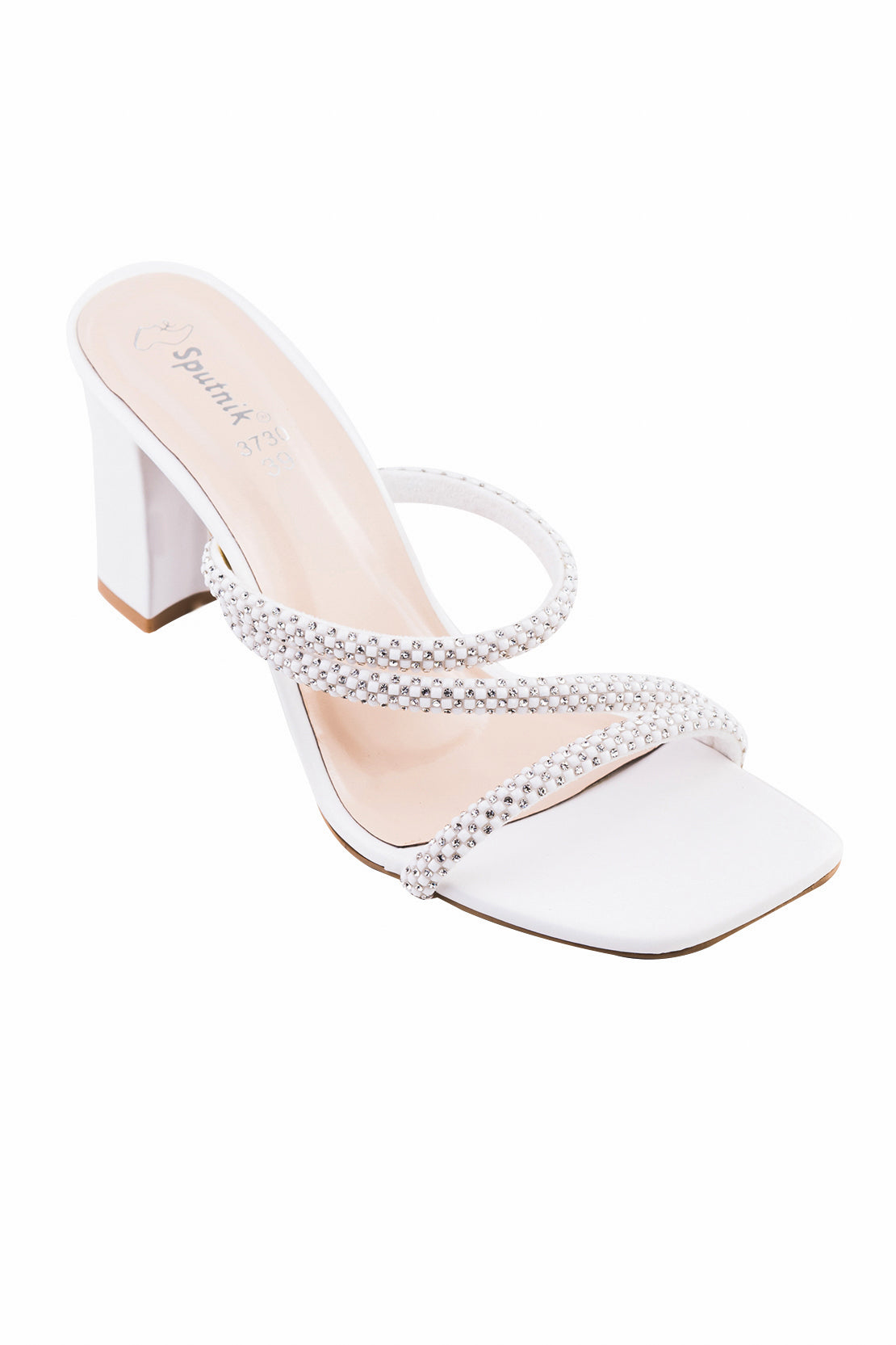 White Fancy Slipper K02708/003