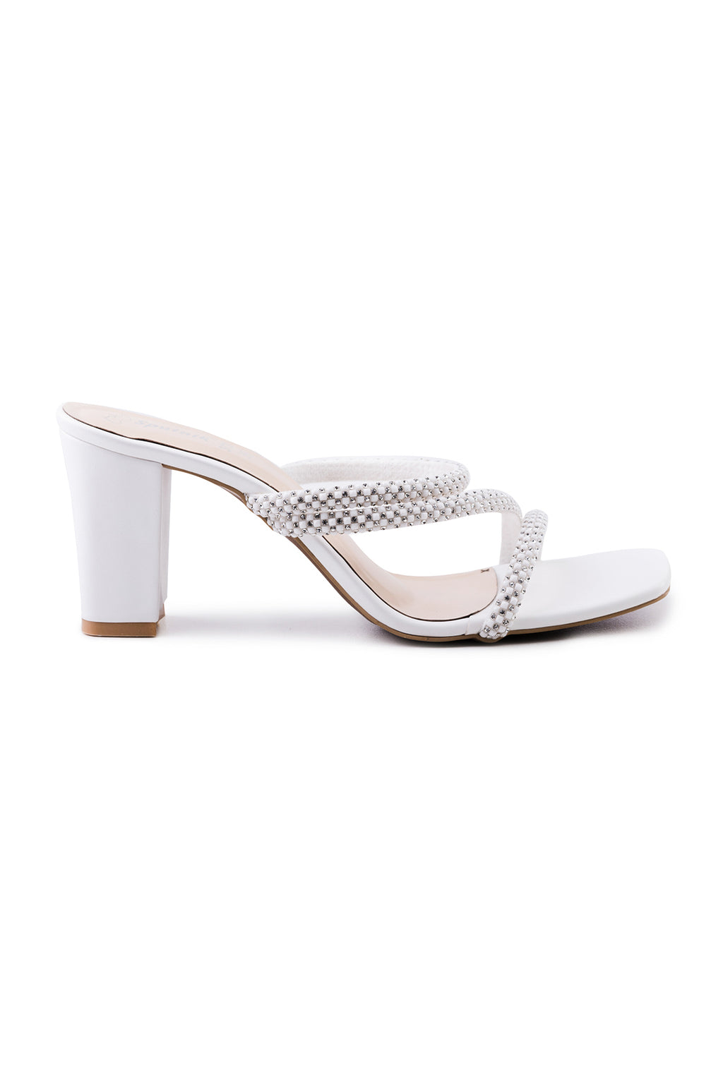 White Fancy Slipper K02708/003