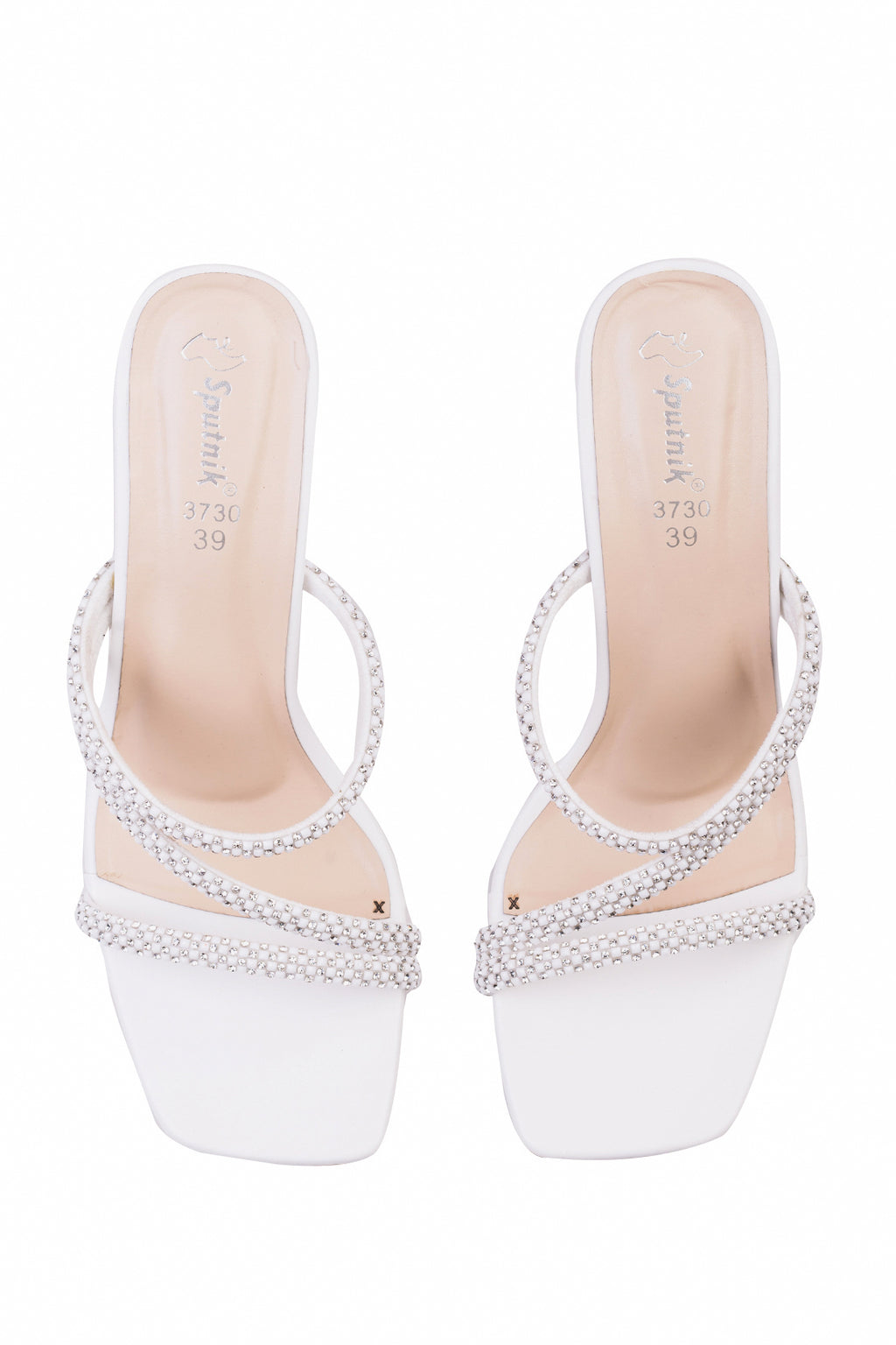 White Fancy Slipper K02708/003