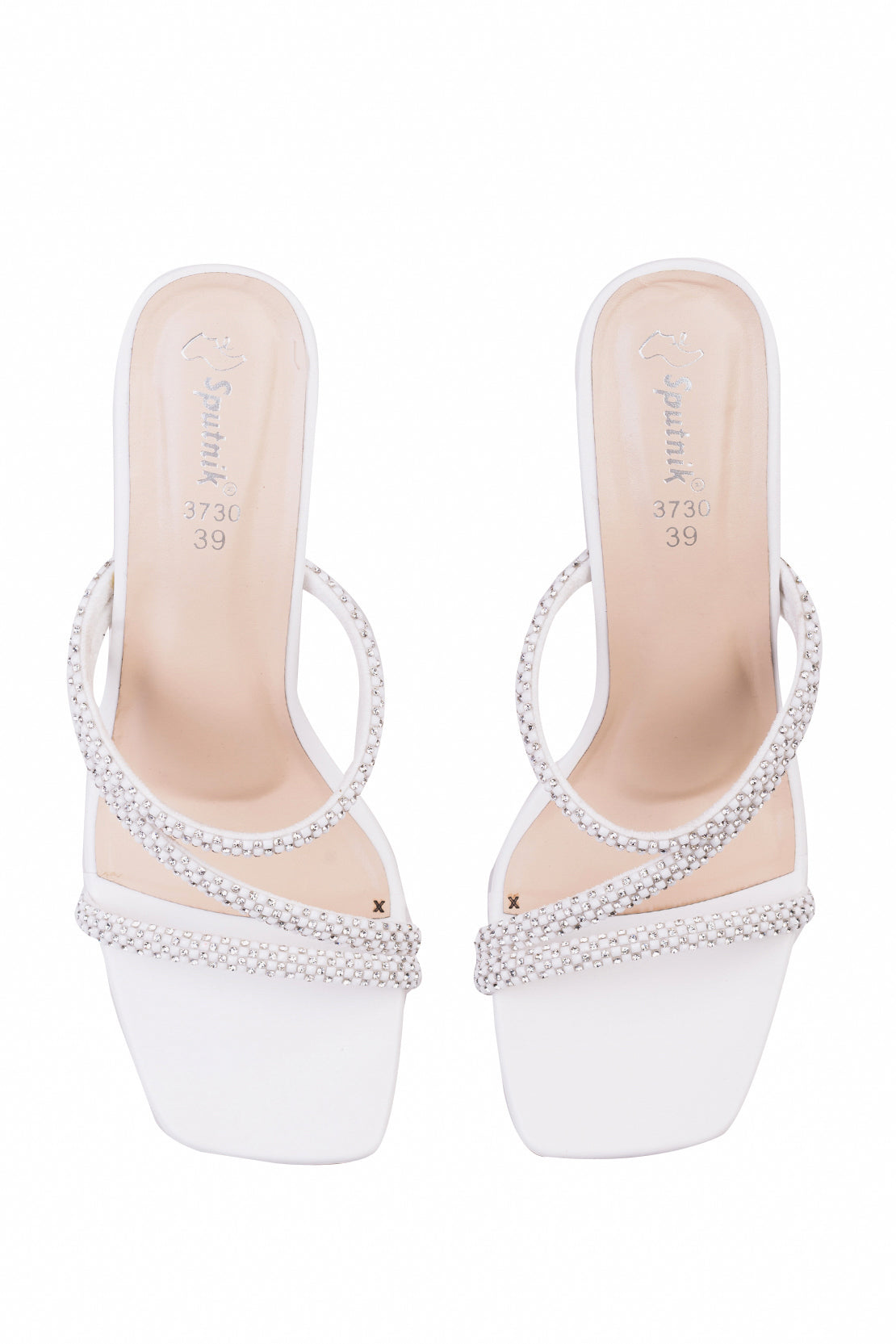 White Fancy Slipper K02708/003