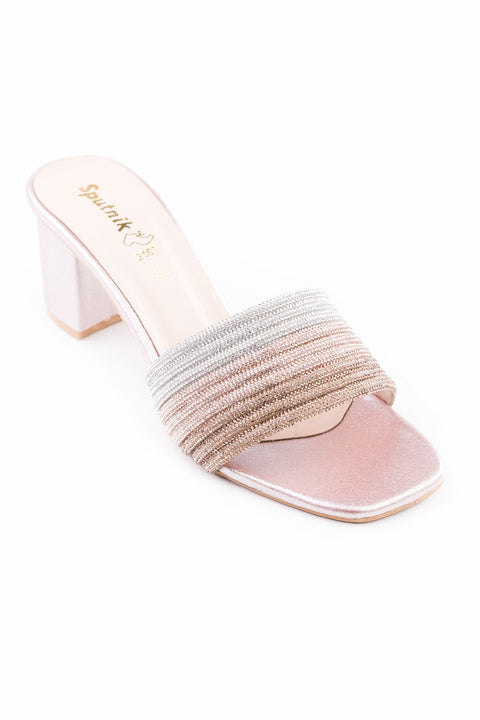 Peach Multi Fancy Slipper K02712/13M