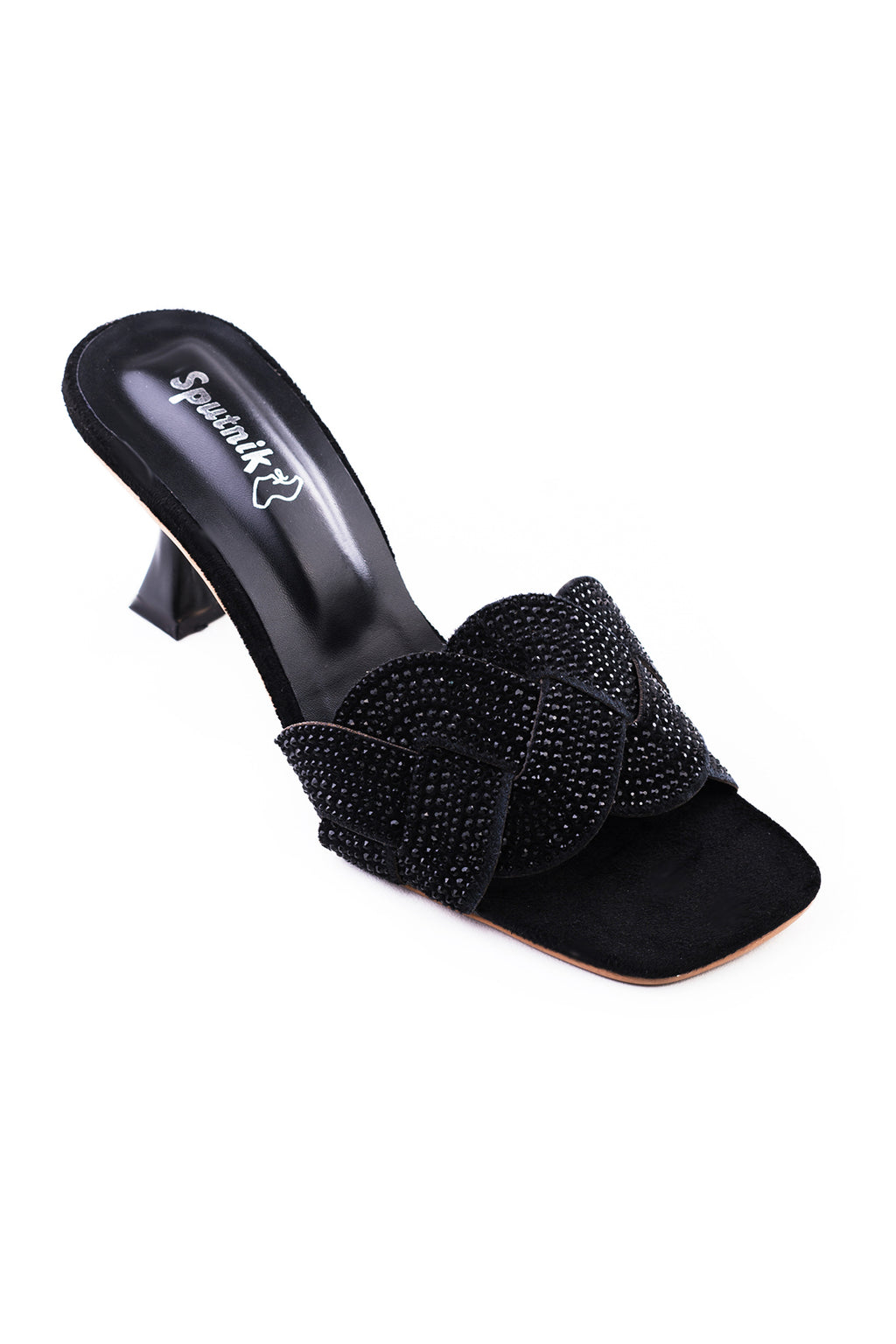 Black Fancy Slipper K02722/002