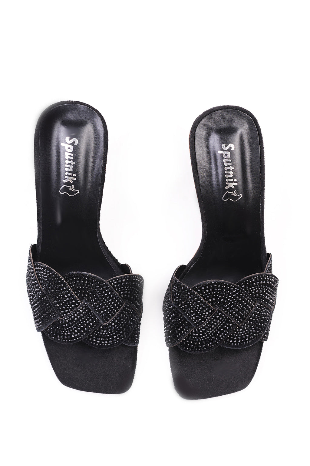 Black Fancy Slipper K02722/002