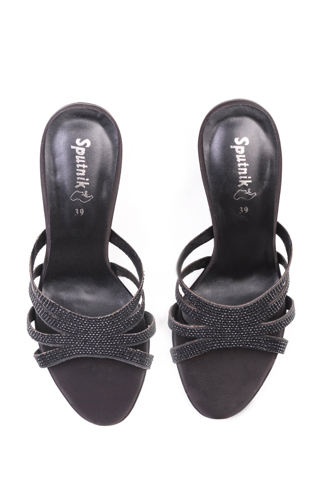 Black Fancy Slipper K02728/002