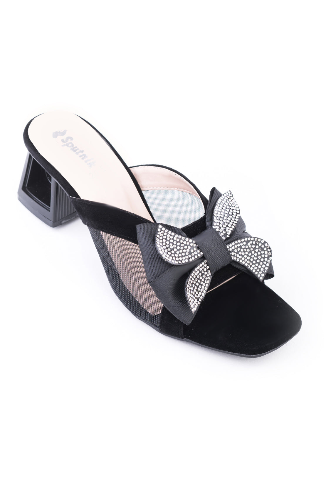 Black Fancy Slipper K02753/002