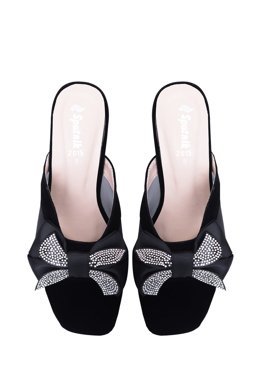 Black Fancy Slipper K02753/002