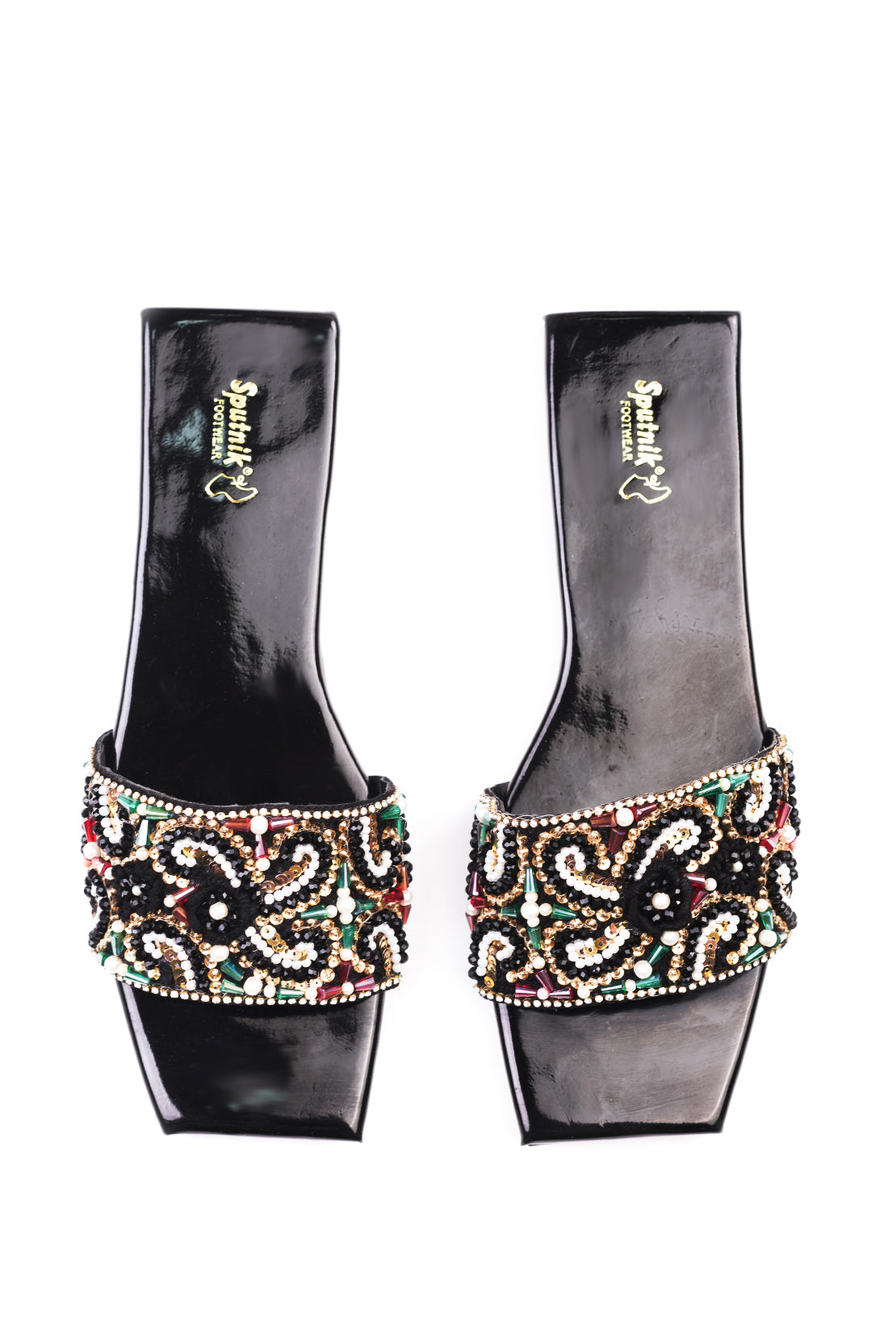 Black Flat Slipper K03233/002