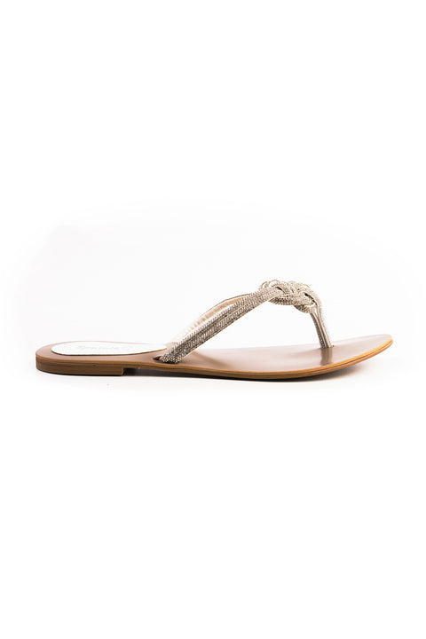 White Flat Slipper K03256/003