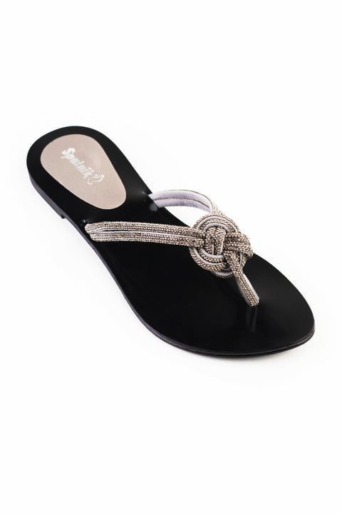 Grey Flat Slipper K03256/015