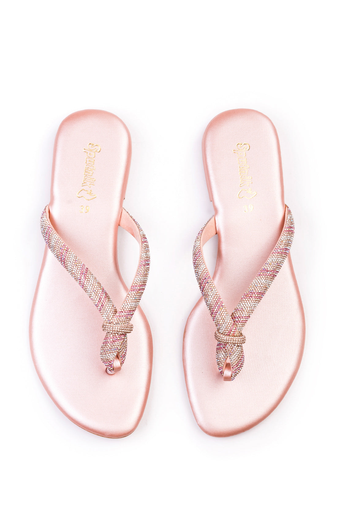 Peach Flat Slipper K03277/130