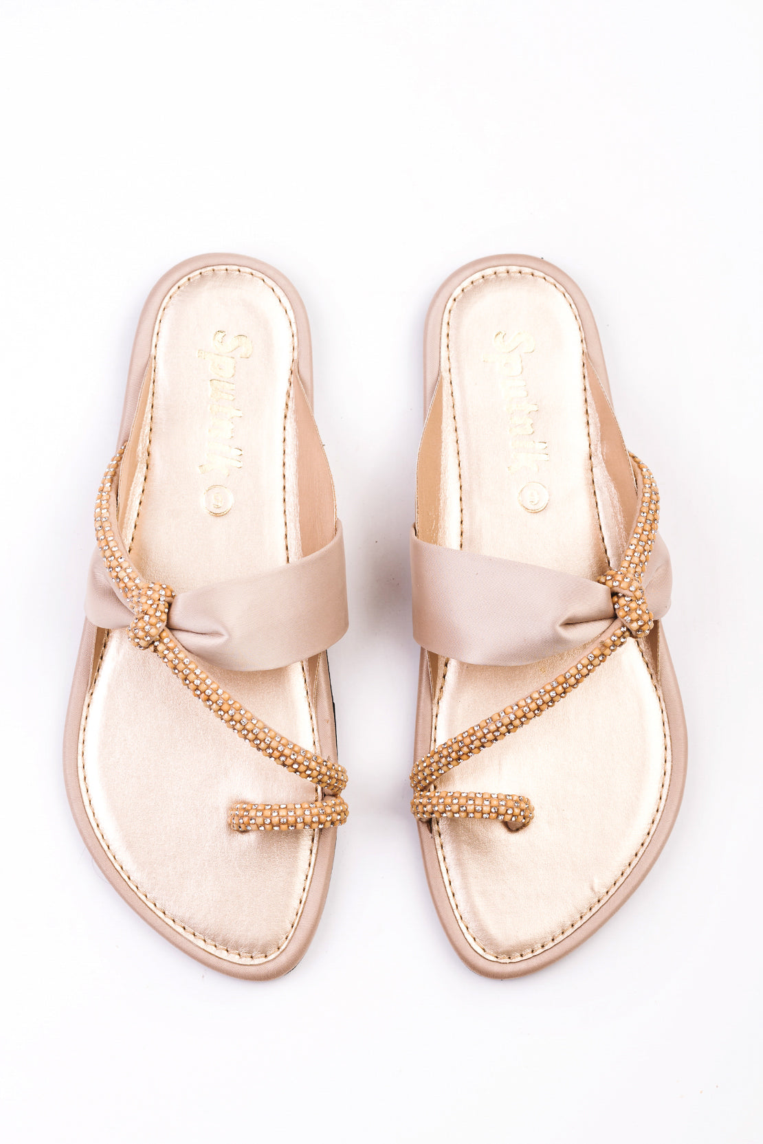 Golden Flat Slipper K03278/011