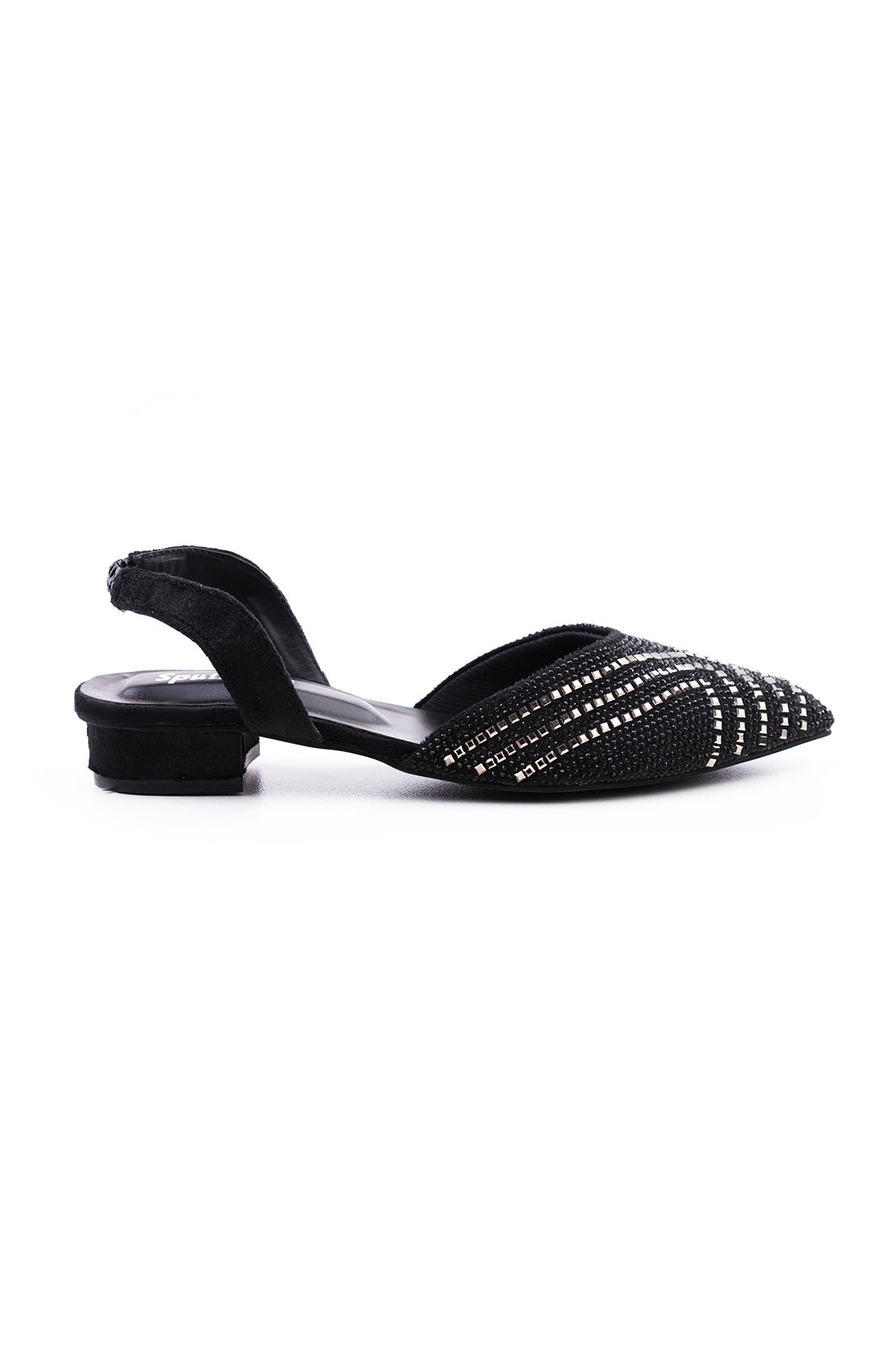 Black Champion Suede Pump K04153/2SC