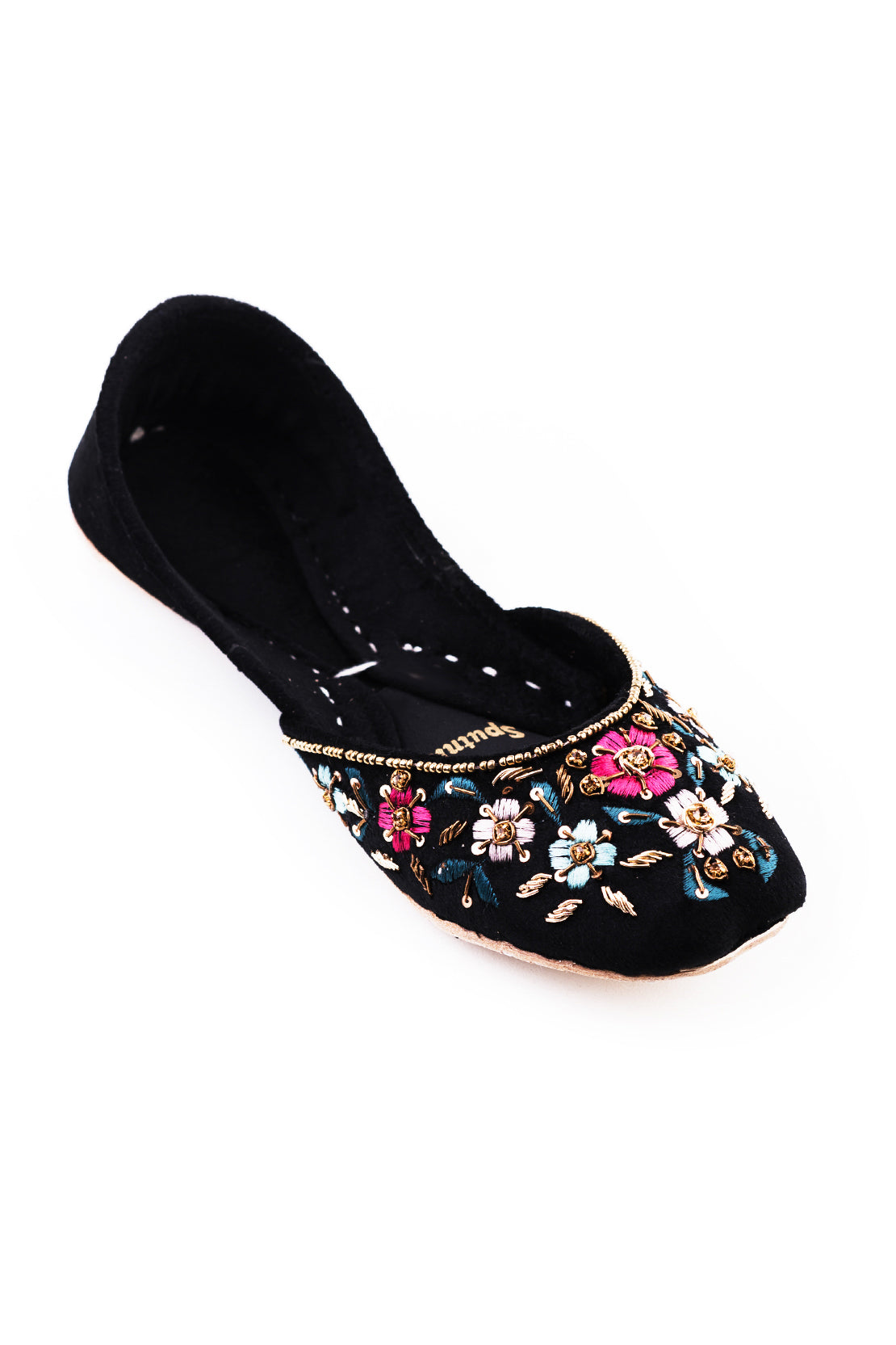 Black Multi Khussa K04203/245