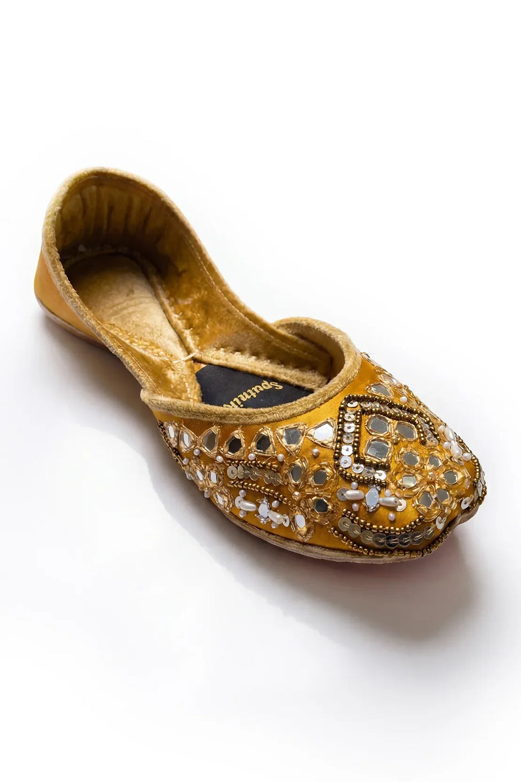 Mustard Khussa L04210/009 - Sputnik Footwear