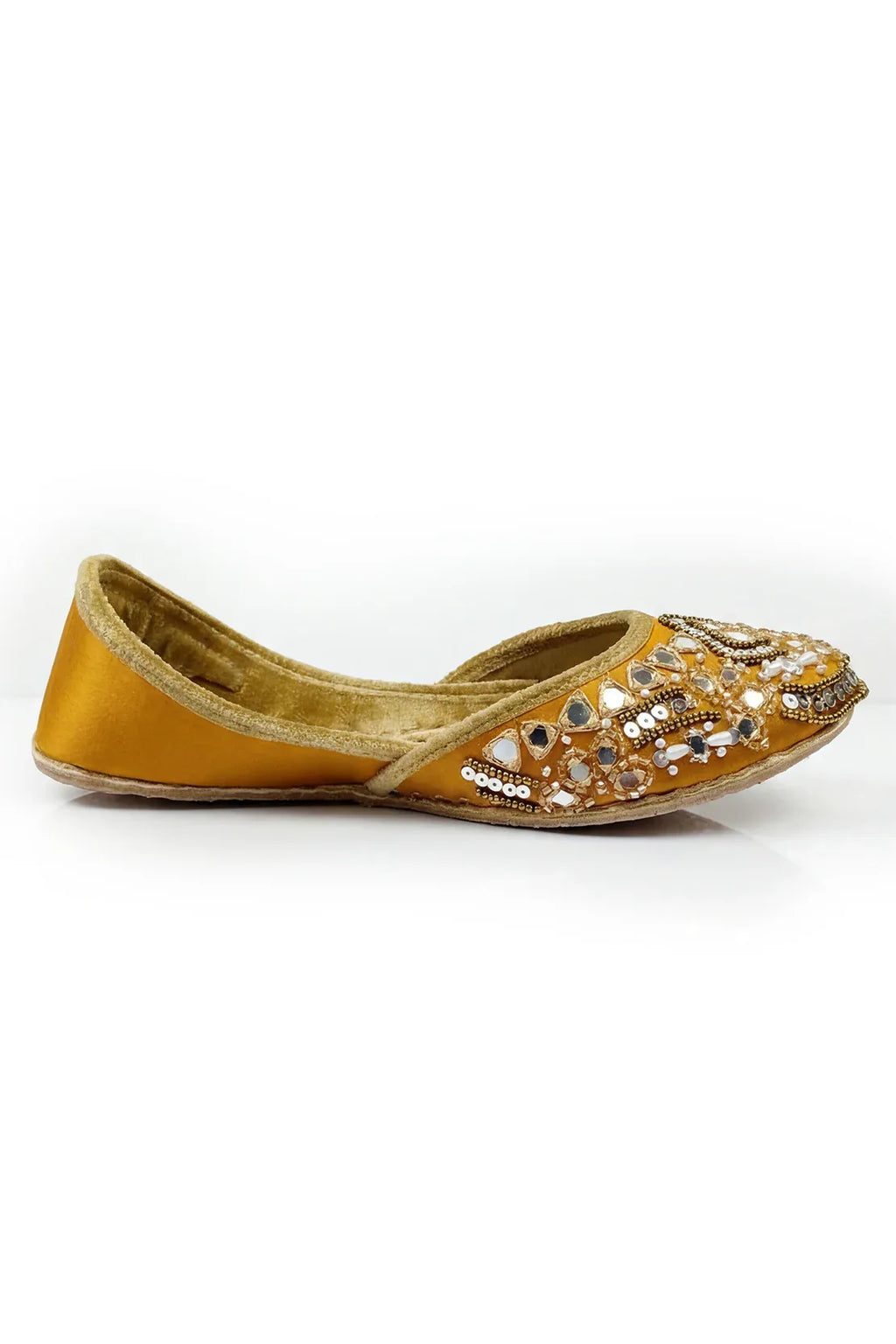 Mustard Khussa L04210/009 - Sputnik Footwear