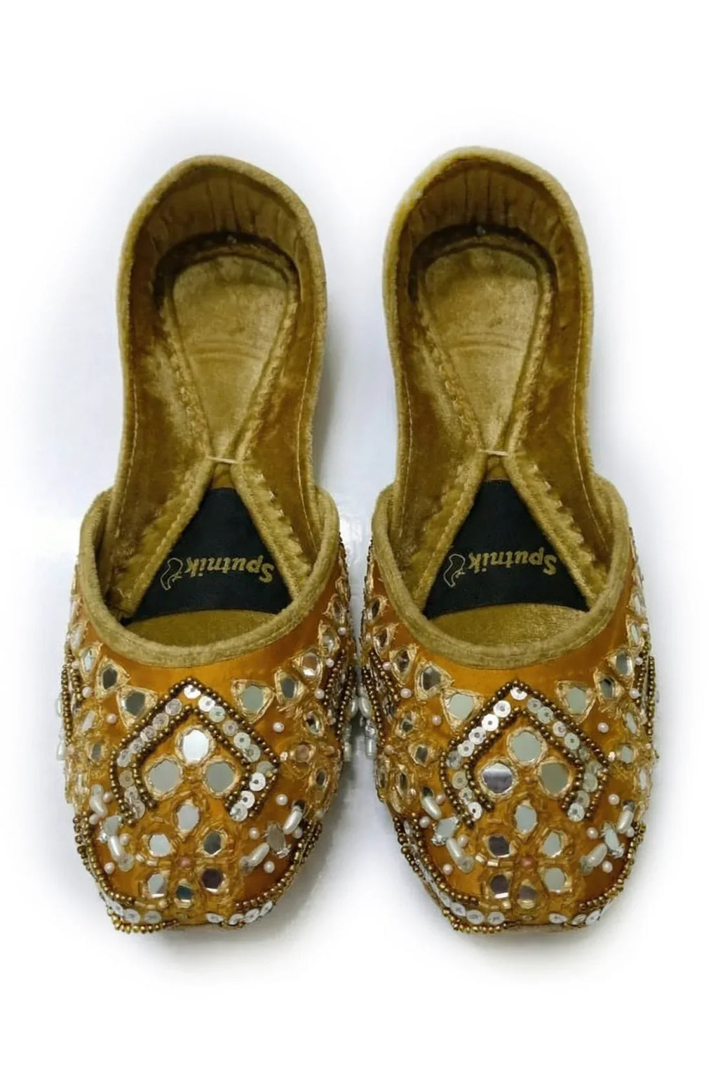 Mustard Khussa L04210/009 - Sputnik Footwear