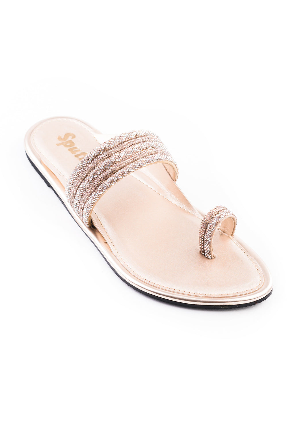 Golden Flat Slipper KK2171/011