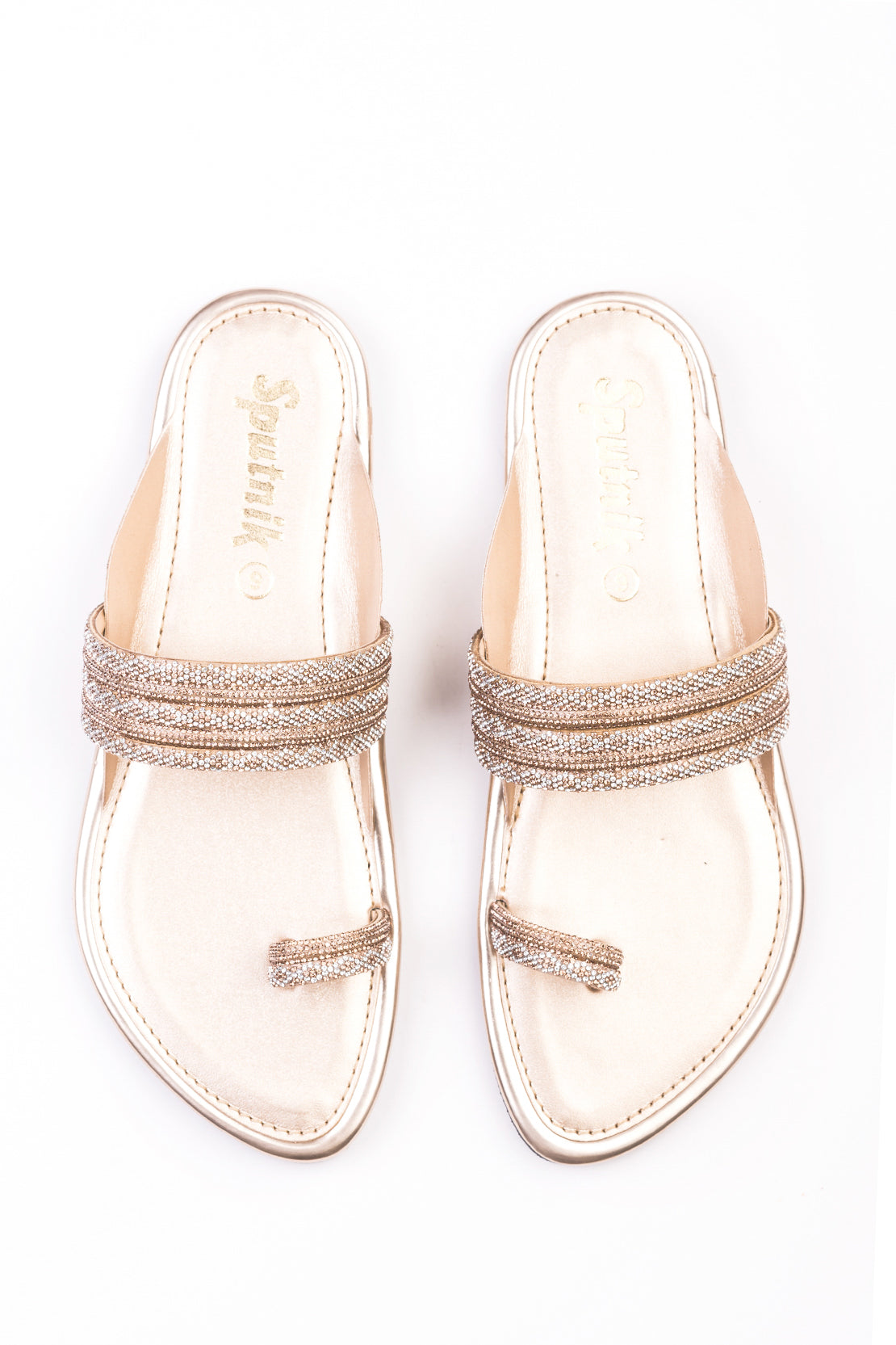 Golden Flat Slipper KK2171/011