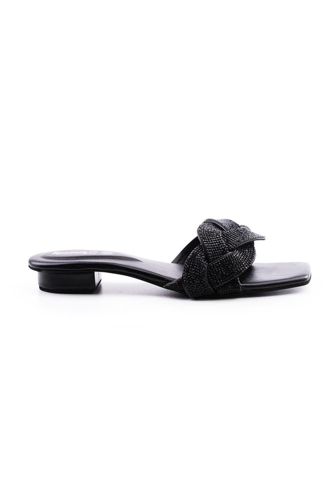 Black Flat Slipper KK2253/002