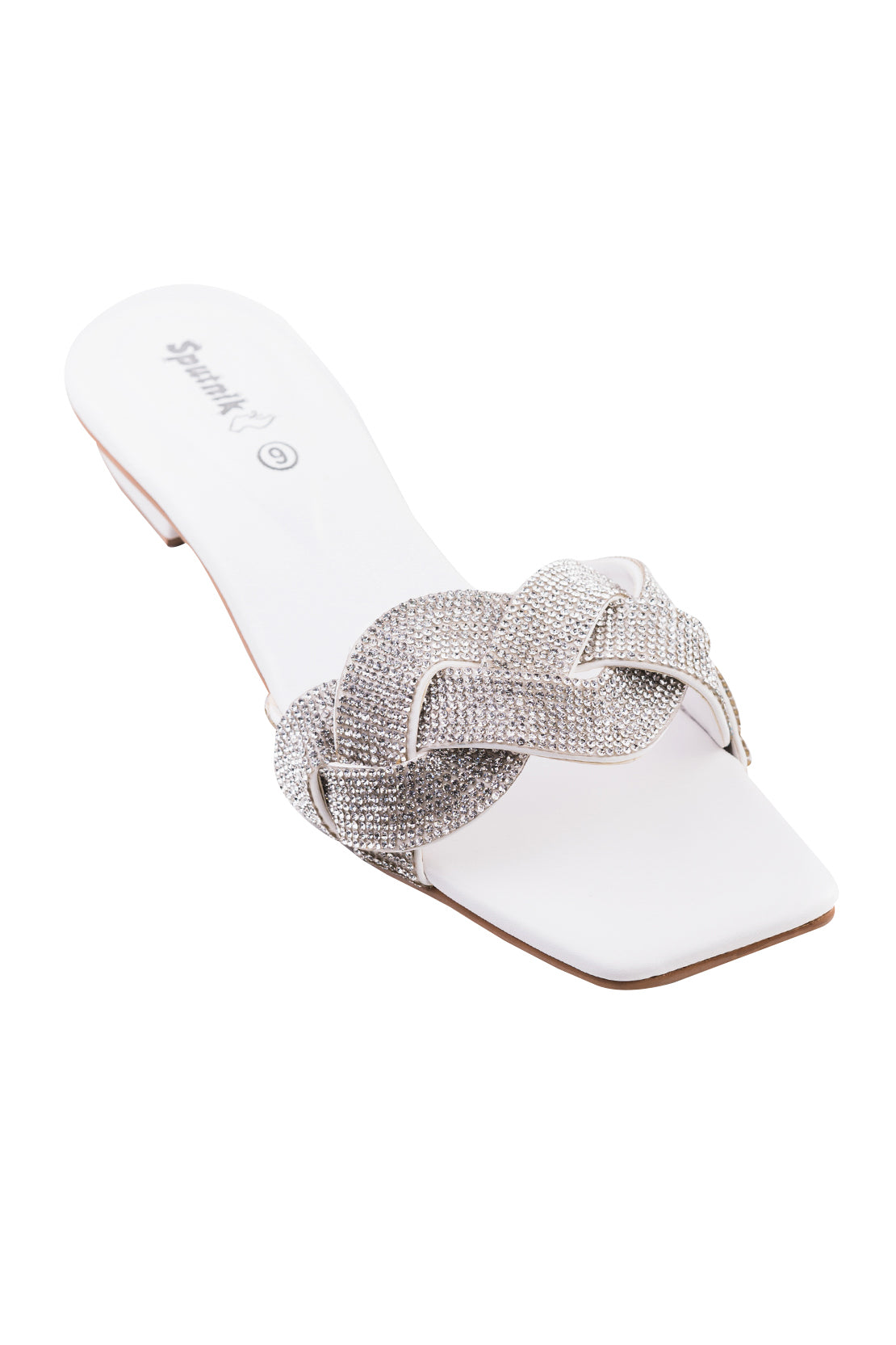 White Flat Slipper KK2253/003