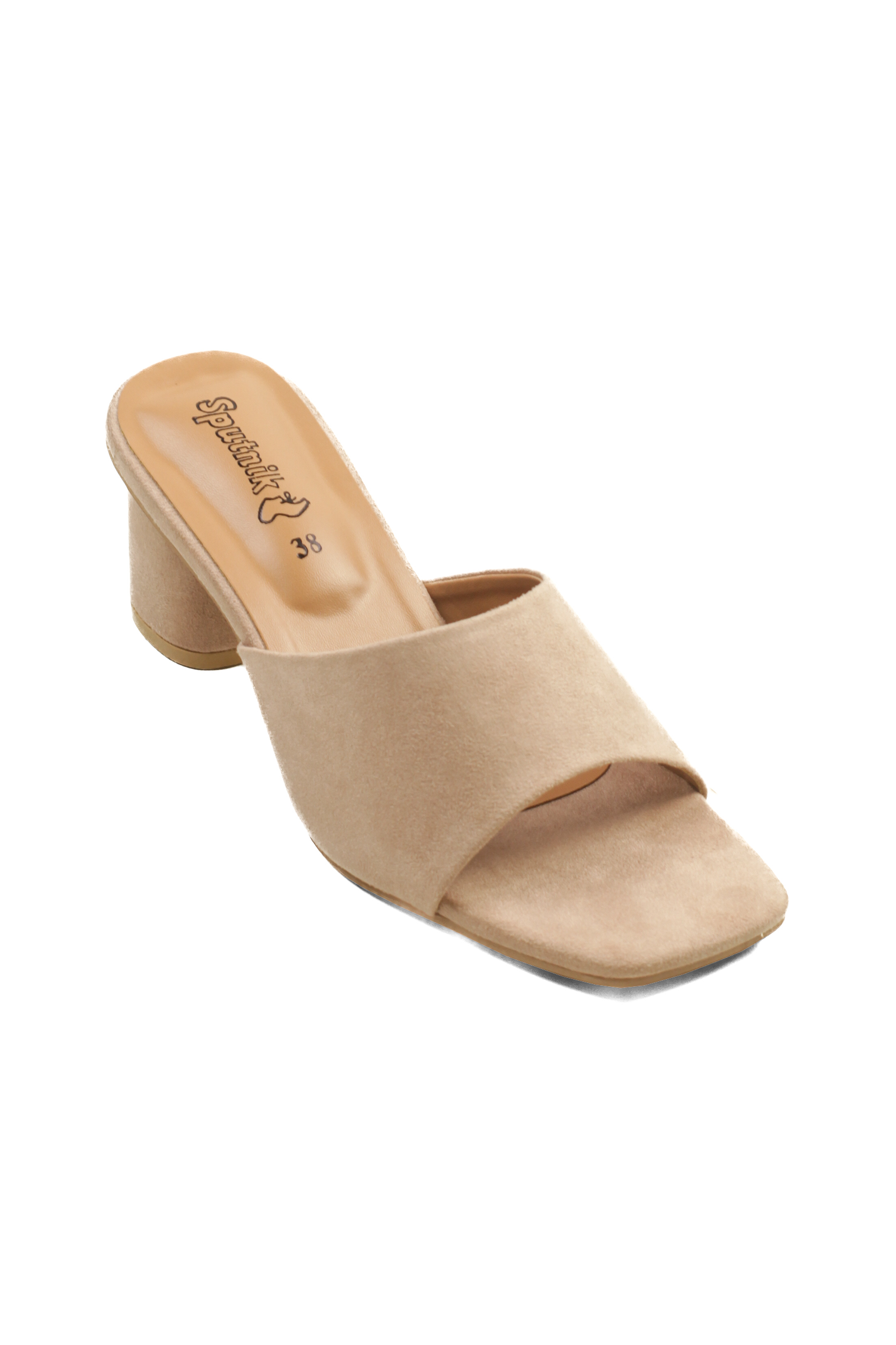 Fawn Suede Heel KK2405/06s