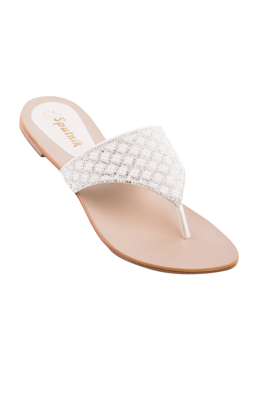 Cream Flat Slipper KK3211/0C6