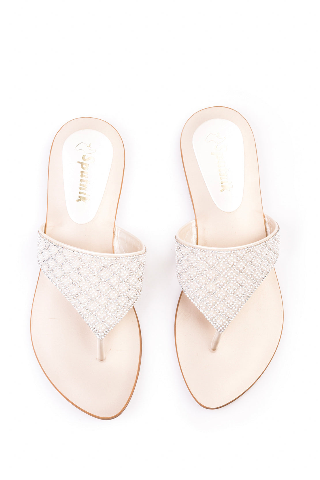 Cream Flat Slipper KK3211/0C6