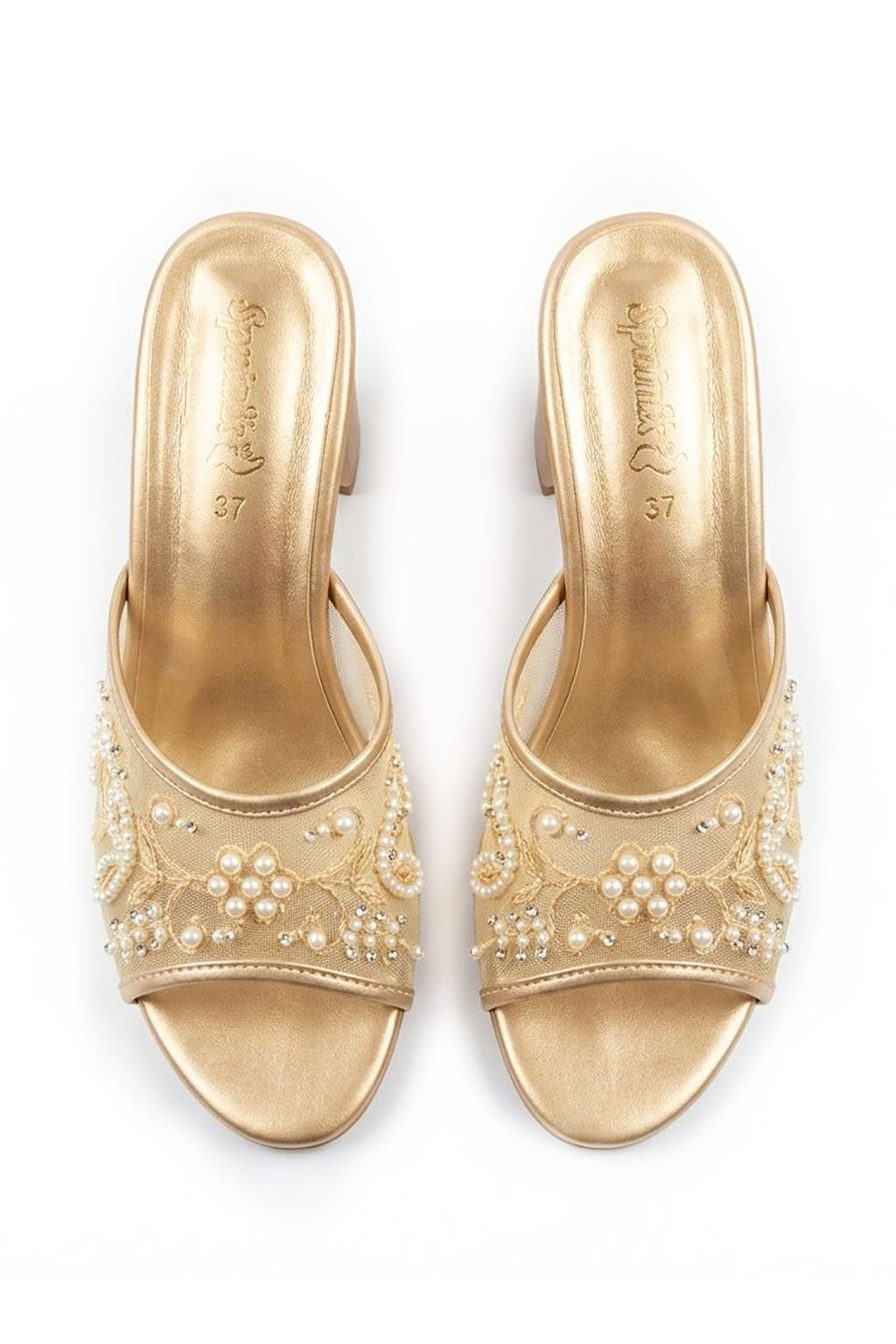 Golden Fancy Slipper L02727/011